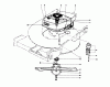 Toro 20575 - Lawnmower, 1978 (8007501-8999999) Listas de piezas de repuesto y dibujos ENGINE ASSEMBLY