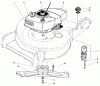 Toro 20577 - Lawnmower, 1984 (4000001-4999999) Listas de piezas de repuesto y dibujos ENGINE ASSEMBLY