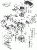 Toro 20577 - Lawnmower, 1985 (5000001-5999999) Listas de piezas de repuesto y dibujos ENGINE TECUMSEH MODEL TNT100-10085E