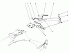 Toro 20581 - Lawnmower, 1985 (5000001-5999999) Listas de piezas de repuesto y dibujos SIDE DISCHARGE CHUTE MODEL NO. 59108 (OPTIONAL)