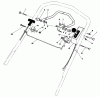 Toro 20581 - Lawnmower, 1986 (6000001-6999999) Listas de piezas de repuesto y dibujos CONTROL ASSEMBLY
