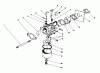 Toro 20581 - Lawnmower, 1988 (8000001-8999999) Listas de piezas de repuesto y dibujos CARBURETOR ASSEMBLY (ENGINE MODEL NO. 47PH7)