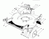 Toro 20581 - Lawnmower, 1988 (8000001-8999999) Listas de piezas de repuesto y dibujos HOUSING ASSEMBLY
