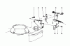 Toro 20581C - Lawnmower, 1988 (8000001-8999999) Listas de piezas de repuesto y dibujos BRAKE ASSEMBLY