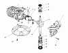 Toro 20581C - Lawnmower, 1988 (8000001-8999999) Listas de piezas de repuesto y dibujos ENGINE ASSEMBLY (ENGINE MODEL NO. 47PH7)