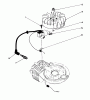 Toro 20581C - Lawnmower, 1988 (8000001-8999999) Listas de piezas de repuesto y dibujos IGNITION ASSEMBLY (ENGINE MODEL NO. 47PH7)