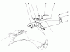 Toro 20582C - Lawnmower, 1986 (6000001-6999999) Listas de piezas de repuesto y dibujos SIDE DISCHARGE CHUTE MODEL NO. 59108 (OPTIONAL)