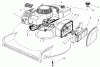 Toro 20584 - Lawnmower, 1984 (4000001-4999999) Listas de piezas de repuesto y dibujos ENGINE ASSEMBLY
