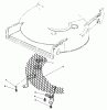 Toro 20584 - Lawnmower, 1986 (6000001-6999999) Listas de piezas de repuesto y dibujos LEAF SHREDDER KIT MODEL NO. 59157 (OPTIONAL)