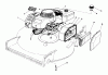 Toro 20584 - Lawnmower, 1987 (7000001-7999999) Listas de piezas de repuesto y dibujos ENGINE ASSEMBLY (MODEL NO. 47PF5)(USED ON UNITS WITH SERIAL NO. 7000101-7002011)