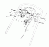 Toro 20584 - Lawnmower, 1988 (8000001-8999999) Listas de piezas de repuesto y dibujos CONTROL ASSEMBLY