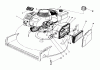 Toro 20584 - Lawnmower, 1988 (8000001-8999999) Listas de piezas de repuesto y dibujos ENGINE ASSEMBLY