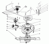 Toro 20584C - Lawnmower, 1989 (9000001-9999999) Listas de piezas de repuesto y dibujos BLADE BRAKE CLUTCH ASSEMBLY