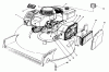 Toro 20584C - Lawnmower, 1989 (9000001-9999999) Listas de piezas de repuesto y dibujos ENGINE ASSEMBLY