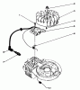 Toro 20584C - Lawnmower, 1989 (9000001-9999999) Listas de piezas de repuesto y dibujos FLYWHEEL & MAGNETO ASSEMBLY (ENGINE MODEL NO. 47PJ8)