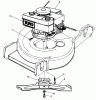 Toro 20586 - Lawnmower, 1986 (6000001-6999999) Listas de piezas de repuesto y dibujos ENGINE ASSEMBLY