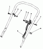 Toro 20586 - Lawnmower, 1986 (6000001-6999999) Listas de piezas de repuesto y dibujos THROTTLE CONTROL ASSEMBLY