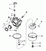 Toro 20586 - Lawnmower, 1990 (0000001-0999999) Listas de piezas de repuesto y dibujos CARBURETOR NO. 632098