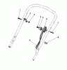Toro 20586 - Lawnmower, 1990 (0000001-0999999) Listas de piezas de repuesto y dibujos THROTTLE CONTROL ASSEMBLY