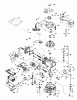 Toro 20586 - Lawnmower, 1988 (8000001-8999999) Listas de piezas de repuesto y dibujos ENGINE TECUMSEH MODEL TVS100-44012B