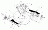 Toro 20586 - Lawnmower, 1988 (8000001-8999999) Listas de piezas de repuesto y dibujos HOUSING ASSEMBLY