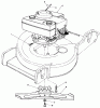 Toro 20586 - Lawnmower, 1989 (9000001-9999999) Listas de piezas de repuesto y dibujos ENGINE ASSEMBLY