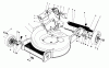 Toro 20586C - Lawnmower, 1988 (8000001-8999999) Listas de piezas de repuesto y dibujos HOUSING ASSEMBLY