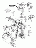 Toro 20586C - Lawnmower, 1989 (9000001-9999999) Listas de piezas de repuesto y dibujos ENGINE TECUMSEH MODEL TVS100-44021B