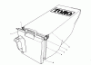 Toro 20587 - Lawnmower, 1990 (0000001-0999999) Listas de piezas de repuesto y dibujos GRASS BAG ASSEMBLY NO. 128859