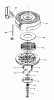 Toro 20587 - Lawnmower, 1990 (0000001-0999999) Listas de piezas de repuesto y dibujos REWIND STARTER NO. 590621