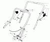 Toro 20588 - Lawnmower, 1985 (5000001-5999999) Listas de piezas de repuesto y dibujos HANDLE ASSEMBLY