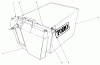 Toro 20588 - Lawnmower, 1986 (6000001-6999999) Listas de piezas de repuesto y dibujos GRASS BAG ASSEMBLY NO. 11-0159