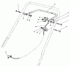 Toro 20588 - Lawnmower, 1988 (8000001-8999999) Listas de piezas de repuesto y dibujos CONTROL ASSEMBLY