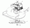 Toro 20588C - Lawnmower, 1988 (8000001-8999999) Listas de piezas de repuesto y dibujos ENGINE ASSEMBLY