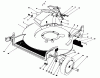 Toro 20588C - Lawnmower, 1988 (8000001-8999999) Listas de piezas de repuesto y dibujos HOUSING ASSEMBLY