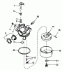 Toro 20588C - Lawnmower, 1989 (9000001-9999999) Listas de piezas de repuesto y dibujos CARBURETOR NO. 632098