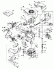 Toro 20610 - Lawnmower, 1980 (0000001-0999999) Listas de piezas de repuesto y dibujos ENGINE TECUMSEH MODEL NO. TNT 100-10063C