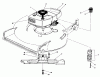 Toro 20610 - Lawnmower, 1984 (4000001-4999999) Listas de piezas de repuesto y dibujos ENGINE ASSEMBLY