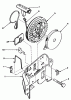 Toro 20610 - Lawnmower, 1984 (4000001-4999999) Listas de piezas de repuesto y dibujos REWIND STARTER NO. 590531