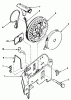 Toro 20610C - Lawnmower, 1985 (5000001-5999999) Listas de piezas de repuesto y dibujos REWIND STARTER NO. 590531