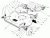 Toro 20611 - Lawnmower, 1989 (9000001-9999999) Listas de piezas de repuesto y dibujos HOUSING ASSEMBLY (USED ON UNITS WITH SERIAL NO. 9012542 & UP)