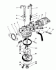 Toro 20620C - Lawnmower, 1988 (8000001-8999999) Listas de piezas de repuesto y dibujos CARBURETOR ASSEMBLY (MODEL NO. VMH7)