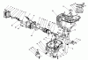 Toro 20620C - Lawnmower, 1988 (8000001-8999999) Listas de piezas de repuesto y dibujos ENGINE ASSEMBLY (MODEL NO. VMH7)