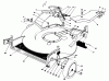 Toro 20620C - Lawnmower, 1988 (8000001-8999999) Listas de piezas de repuesto y dibujos HOUSING ASSEMBLY