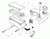 Toro 20622 - Lawnmower, 1986 (6000001-6999999) Listas de piezas de repuesto y dibujos AIR CLEANER & FUEL TANK ASSEMBLY