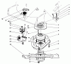 Toro 20622 - Lawnmower, 1986 (6000001-6999999) Listas de piezas de repuesto y dibujos BLADE BRAKE CLUTCH ASSEMBLY