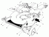 Toro 20622 - Lawnmower, 1986 (6000001-6999999) Listas de piezas de repuesto y dibujos HOUSING ASSEMBLY
