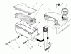 Toro 20622 - Lawnmower, 1987 (7000001-7999999) Listas de piezas de repuesto y dibujos AIR CLEANER & FUEL TANK ASSEMBLY (MODEL NO. VMF5 & VMG6)