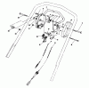 Toro 20622 - Lawnmower, 1988 (8000001-8999999) Listas de piezas de repuesto y dibujos TRACTION CONTROL ASSEMBLY