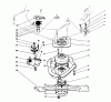 Toro 20622 - Lawnmower, 1990 (0000001-0003101) Listas de piezas de repuesto y dibujos BLADE BRAKE CLUTCH ASSEMBLY